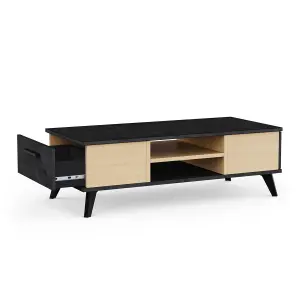 Salontafel met 2 lades en 1 plank Demeyere Kent image-3