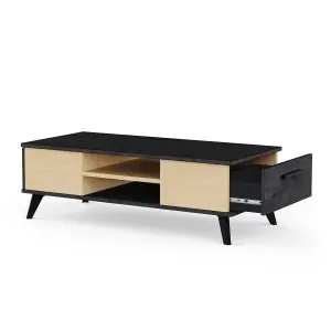 Salontafel met 2 lades en 1 plank Demeyere Kent image-4