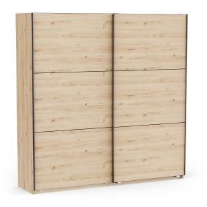 Skříň se 2 posuvnými dveřmi v šedé barvě velký prostor Demeyere Alhambra image-1