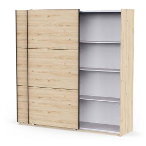 Skříň se 2 posuvnými dveřmi v šedé barvě velký prostor Demeyere Alhambra image-4