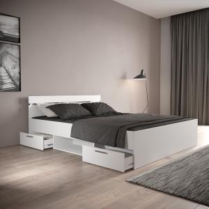 Lit 2 tiroirs/1 niche Demeyere Michigan image-3