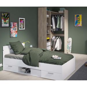 Lit 2 tiroirs+1 niche Demeyere Michigan image-3