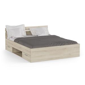 Lit 2 tiroirs/1 niche Demeyere Michigan image-1