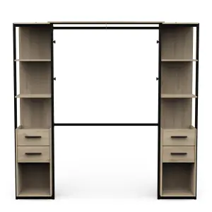 Kledingkast 2 kolommen Demeyere Wood Moon image-0