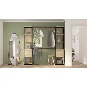 Kledingkast 2 kolommen Demeyere Wood Moon image-3