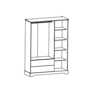 Armoire 3 portes Demeyere Cottage image-6