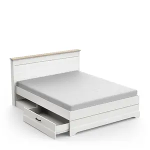 Bett mit 2 Schubladen und 2 Nischen Demeyere Cottage image-4