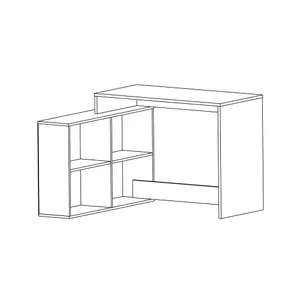 Bureau d'angle Demeyere Corner image-6