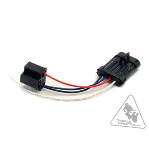 Headlight Cable Adapter DENALI phare H4 Harley Davidson FLHTCUTG 1690 TRI GLIDE ULTRA image-0