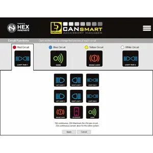 Kabelboom DENALI Cansmart Plug-N-Play Gen II BMW K1600 K 1600 GT ABS (0F01) image-4