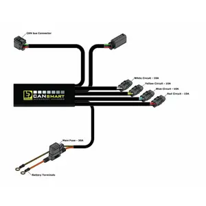 Kabelbündel DENALI Cansmart Plug-N-Play Gen II BMW F 800 R ABS (0B54) image-3