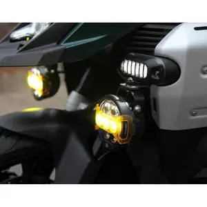 Support for Additional Upper Motorcycle Light DENALI BMW R1300GS image-2