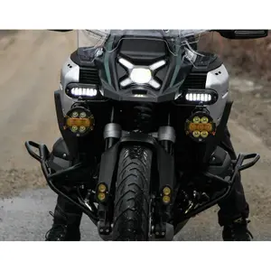 Support for Additional Upper Motorcycle Light DENALI BMW R1300GS image-3