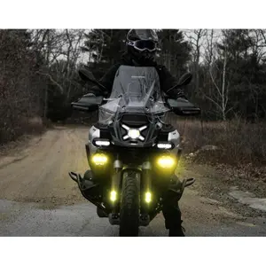 Support for Additional Upper Motorcycle Light DENALI BMW R1300GS image-4