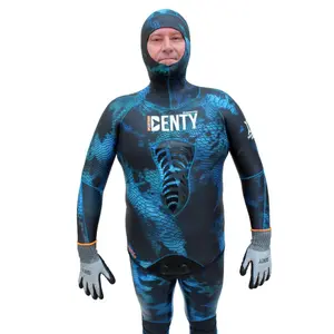 Chaqueta de neopreno Denty Spearfishing Anaconda 2 / 3mm image-1