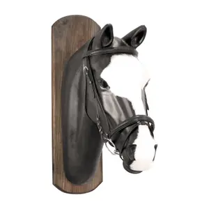 Pferdezaumzeug mit Baumwollzügeln Derby image-0