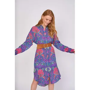 Women's shirt dress Derhy Cherie image-1