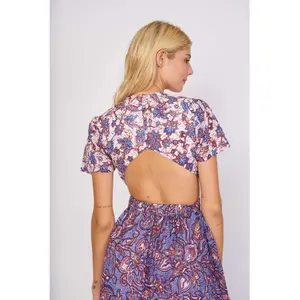 Vestido comprido feminino Derhy Cosette image-3