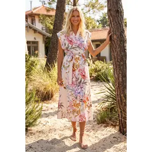 Wrap dress for women Derhy Chambord image-1