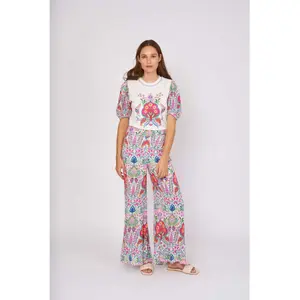 Wide Trouser Women Derhy Joliflor image-1