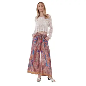 Pantaloni larghi fluidi donna Derhy Pacome image-0