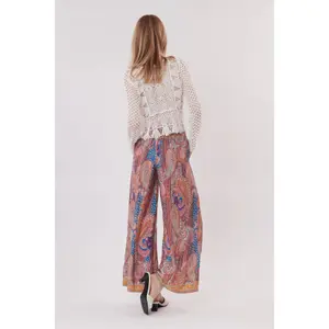 Pantaloni larghi fluidi donna Derhy Pacome image-1