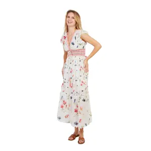 Robe longa com flores mulher Derhy Patrimonio image-0