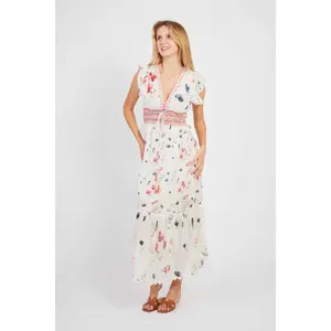 Robe longa com flores mulher Derhy Patrimonio image-1