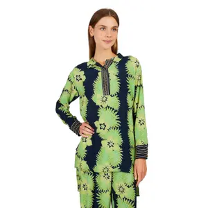 Damen Bluse mit Blumenmuster Derhy Loyale image-3