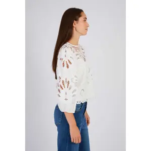 Blondebluse til kvinder Derhy Bali image-2
