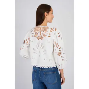 Blondebluse til kvinder Derhy Bali image-3