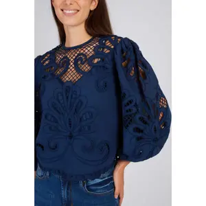 Blondebluse til kvinder Derhy Bali image-4