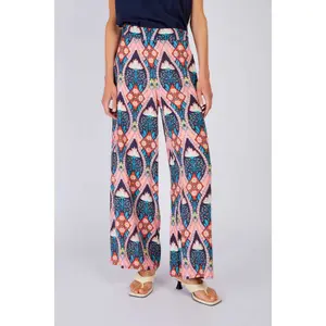 Women's Printed Palazzo Trousers Derhy Dalila image-1