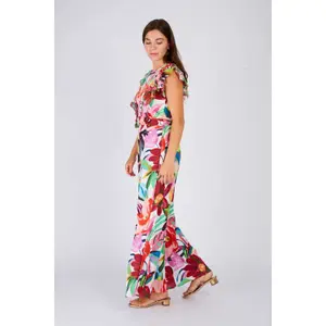Tropical Palazzo Broek Dames Derhy Delfina image-3