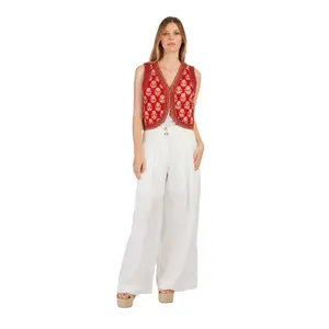 Printed Women's Gilet Derhy Joakim