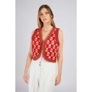 Printed Women's Gilet Derhy Joakim image-2