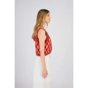 Printed Women's Gilet Derhy Joakim image-4