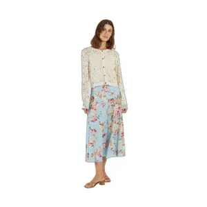 Womens Crochet Knit Cardigan Derhy Pascaline