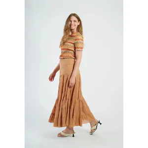 Pleated skirt for women Derhy Dahlia image-2