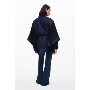 Women's denim poncho Desigual Aldama image-4