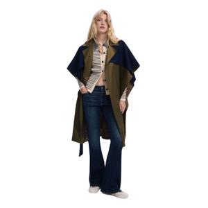 Poncho til kvinder Desigual New Trenchy