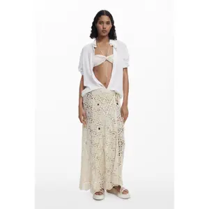 Paréo longo em crochê mulher Desigual image-4