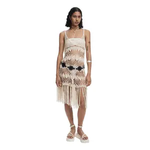Paréo de croché mulher Desigual