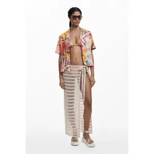 Paréo Ajouré Mulher Desigual image-4