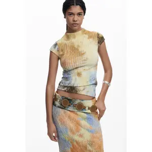 Leren damesriem Desigual image-1