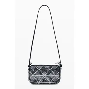 Sac bandoleira em denim zigzag senhora Desigual image-1