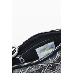 Sac bandoleira em denim zigzag senhora Desigual image-5