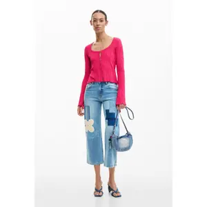 Sac bandoulière avec logo femme Desigual image-3