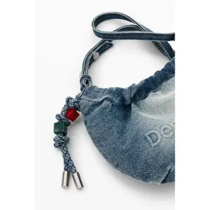 Sac bandoulière avec logo femme Desigual image-5
