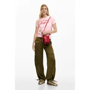 Bolsa tiracolo para telefone mulher Desigual image-4